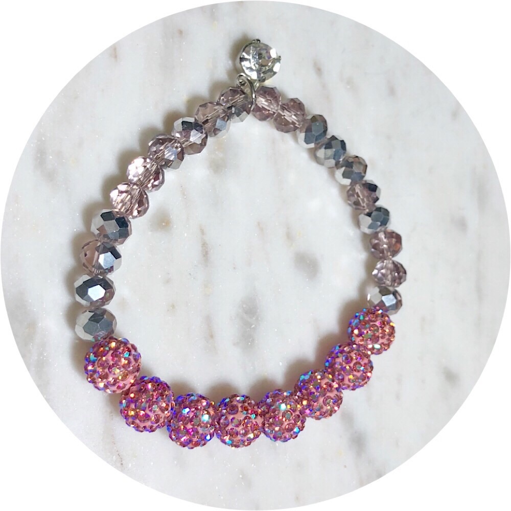 2 Piece Austrian Crystal Beaded Bracelets - Picture 2 of 7